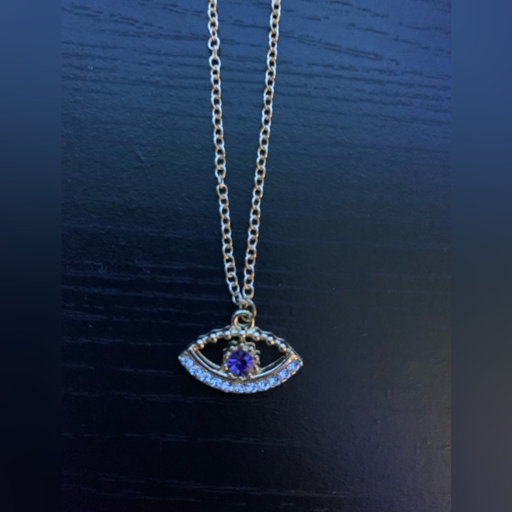 Evil eye necklace